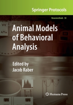 Paperback Animal Models of Behavioral Analysis Book