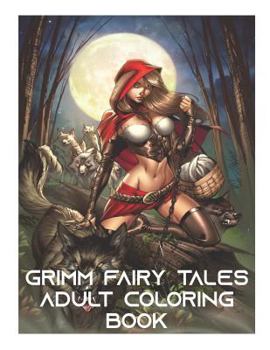 Paperback Grimm Fairy Tales Adult Coloring Book: Volume 3 Book