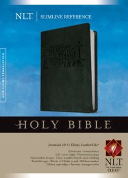 Paperback Slimline Reference Bible-NLT-Jeremiah 29:11 Book