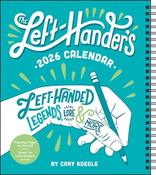 Home The Left-Hander's 12-Month 2026 Weekly Planner Calendar Book