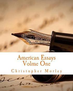 Paperback American Essays: Volume One Book