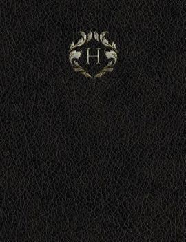 Paperback Monogram "H" Sketchbook Book