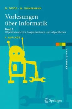 Paperback Vorlesungen Über Informatik: Band 2: Objektorientiertes Programmieren Und Algorithmen [German] Book