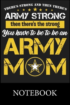 Paperback Army Mom Notebook: Blank Lined Notebook to Write In for Notes, To Do Lists, Drawing, Meeting Note, Goal Setting, Funny Christmas Hallowee Book