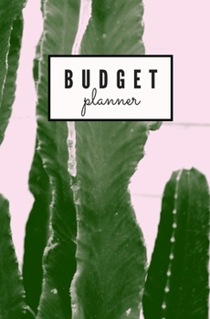 Paperback Budget Planner: Monthly Undated Cactus Expense Tracker Book