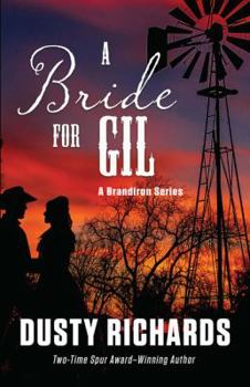 Paperback A Bride for Gil [Large Print] Book