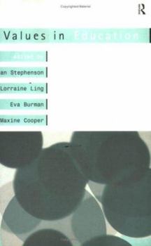 Paperback Values in Education Book