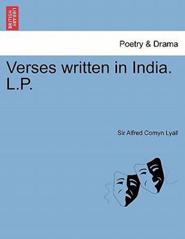 Paperback Verses Written in India. L.P. Book