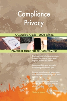 Paperback Compliance Privacy A Complete Guide - 2020 Edition Book