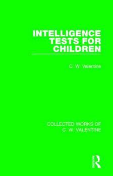 Paperback Intelligence Tests for Children Book