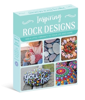 Misc. Inspiring Rock Designs: Creative and Relaxing Craft Kit - Rock Painting for Teens and Adults Book