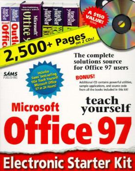 Paperback Teach Yourself Microsoft Office 97 Electronic Starter Kit Book