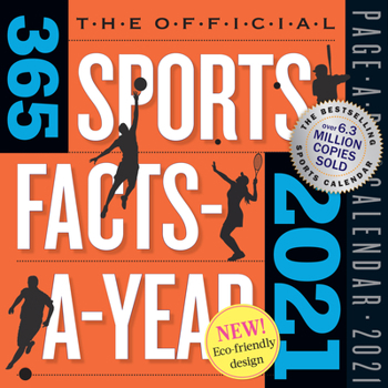 Calendar Official 365 Sports Facts-A-Year Page-A-Day Calendar 2021 Book