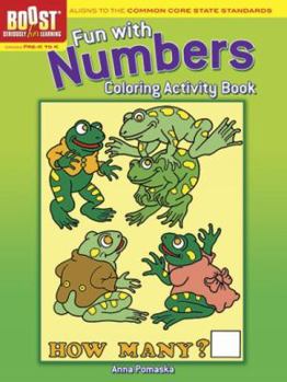 Paperback Fun with Numbers Coloring Activity Book