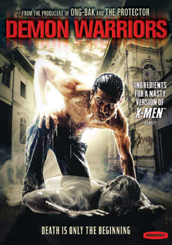 DVD Demon Warriors Book