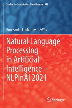 Paperback Natural Language Processing in Artificial Intelligence -- Nlpinai 2021 Book