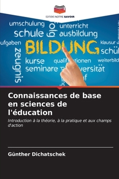 Paperback Connaissances de base en sciences de l'éducation [French] Book