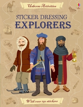 Paperback Sticker Dressing: Explorers Book