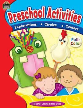 Paperback Preschool Activities Book