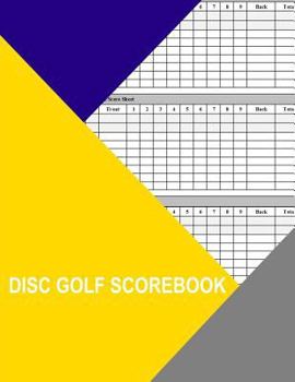 Paperback Disc Golf Scorebook Book