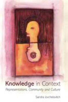 Paperback Knowledge in Context: Representations, Community and Culture Book