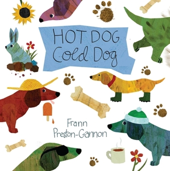 Board book Hot Dog, Cold Dog Book