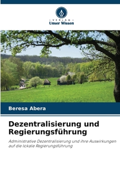 Paperback Dezentralisierung und Regierungsführung [German] Book