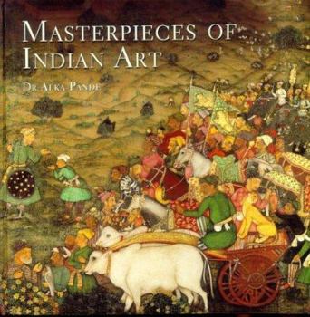 Hardcover Masterpieces of Indian Art Book