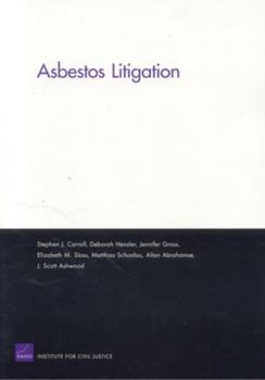 Paperback Asbestos Litigation Book