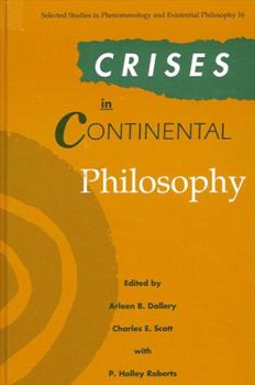 Hardcover Crises in Continental Philosophy Book