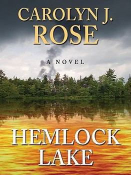 Hardcover Hemlock Lake [Large Print] Book