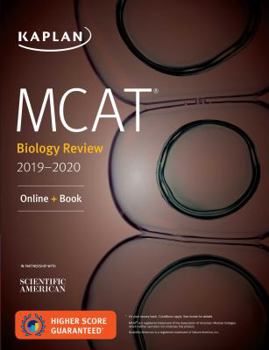 Paperback MCAT Biology Review 2019-2020: Online + Book