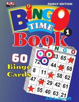 Paperback BINGO TIME Book 1: Family Edition with 60 Bingo Cards in Large Print Book