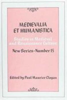 Hardcover Medievalia Et Humanistica, No.15 Book