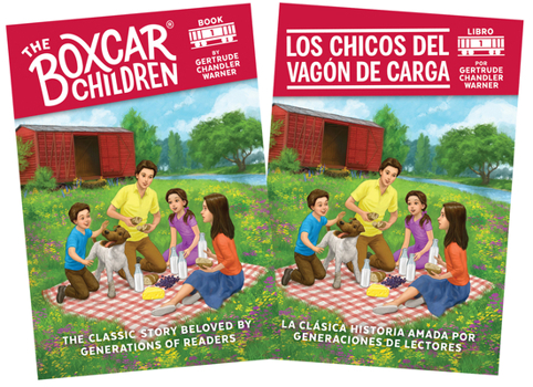 Paperback The Boxcar Children (Spanish/English Set) Book
