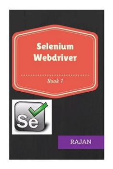Paperback Selenium Webdriver: Book1 Book