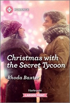 Mass Market Paperback Christmas with the Secret Tycoon [Large Print] Book