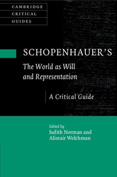 Paperback Schopenhauer's 'The World as Will and Representation' Book