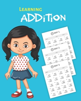 Learning Addition: 100 days of learning addition for kids