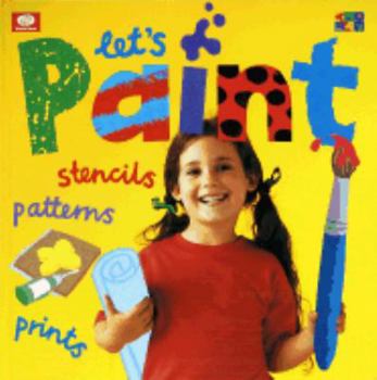 Hardcover Let's Paint Book