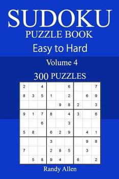Paperback 300 Easy to Hard Sudoku Puzzle Book