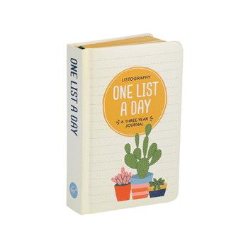 Misc. Listography: One List a Day: A Three-Year Journal (List Journal, Book of Lists, Guided Journal) Book