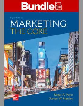 Product Bundle Gen Combo Looseleaf Marketing the Core; Connect Access Card [With Access Code] Book