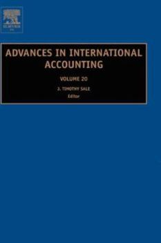 Hardcover Advances in International Accounting: Volume 20 Book