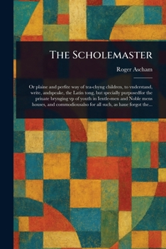 Paperback The Scholemaster Book