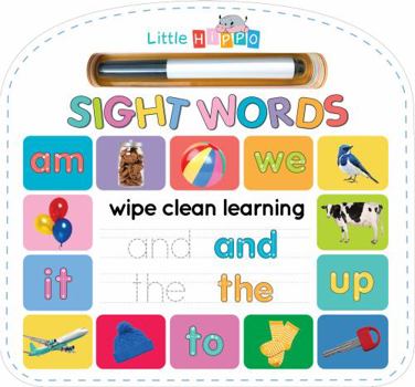 Board book Write & Wipe Sight Words - Children's Novelty Learning Board Book - Wipe Clean - Educational Book