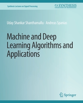 Paperback Machine and Deep Learning Algorithms and Applications Book