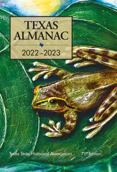 Paperback Texas Almanac 2022-2023 Book