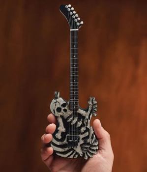 Paperback Axe Heaven George Lynch Skull & Bone Mini Guitar Replica Book