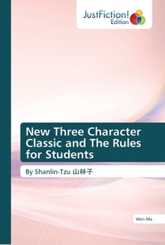 Paperback New Three Character Classic and The Rules for Students Book